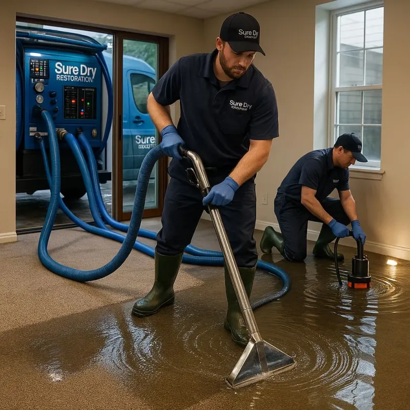Water Extraction and Removal process in West Homestead, PA